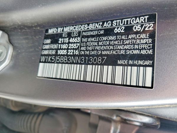2022 MERCEDES-BENZ CLA AMG CLA35