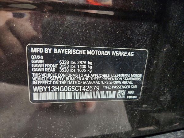 2025 BMW ALL OTHER xDrive40 — VINS
