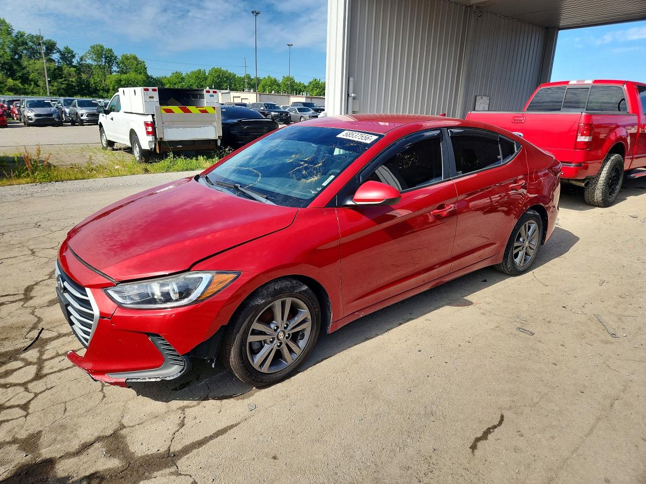 2018 HYUNDAI ELANTRA — Front 3/4