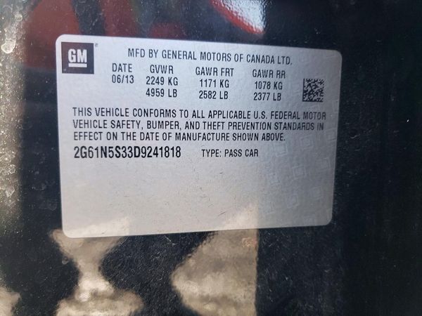 2013 CADILLAC XTS Base