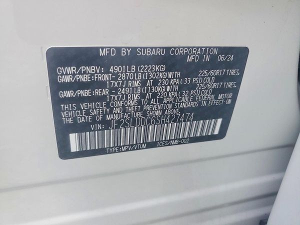 2025 SUBARU FORESTER Premium