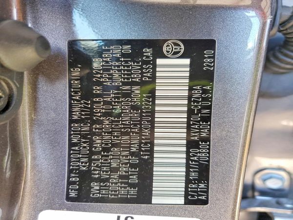 2023 TOYOTA CAMRY