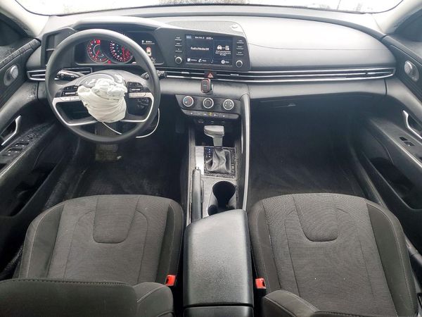 2021 HYUNDAI ELANTRA Blue