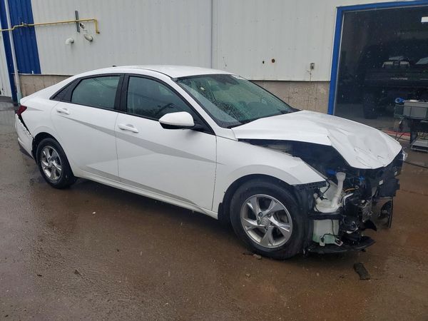 2021 HYUNDAI ELANTRA Blue