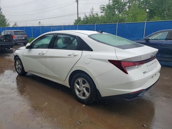2021 HYUNDAI ELANTRA Blue