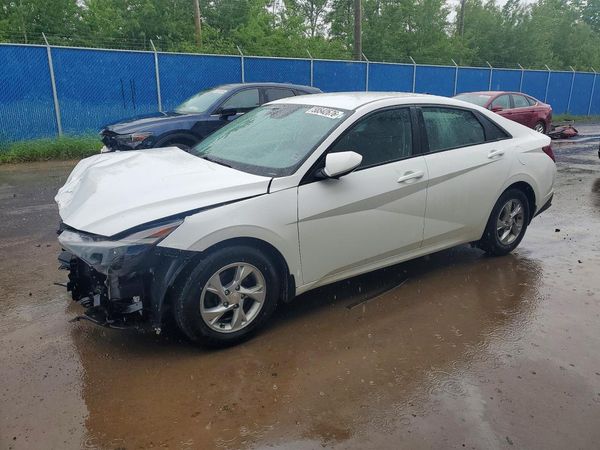 2021 HYUNDAI ELANTRA Blue