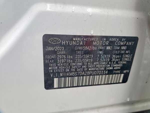 2023 HYUNDAI SANTA FE Limited