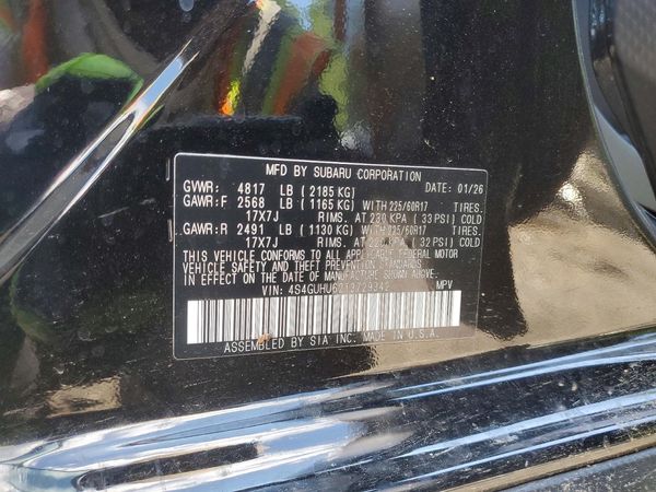 2026 SUBARU CROSSTREK