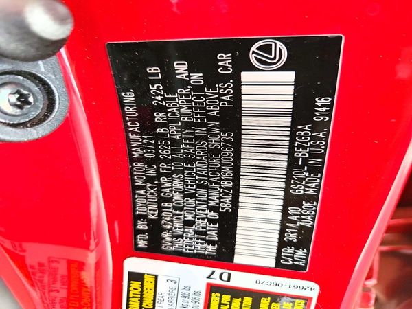 2021 LEXUS ES 350 350 Base
