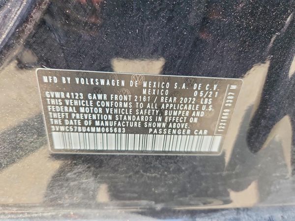 2021 VOLKSWAGEN JETTA S / SE / R-Line
