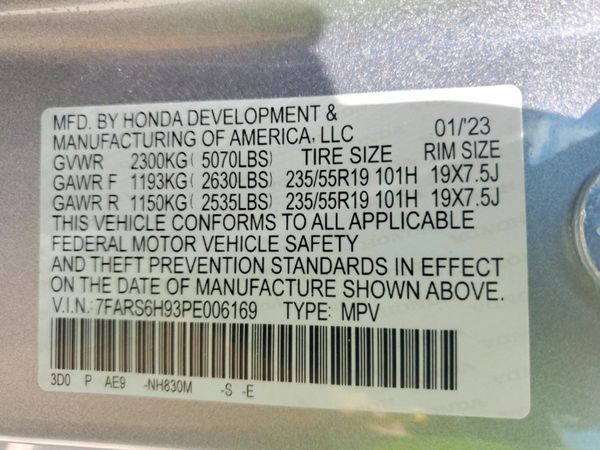 2023 HONDA CR-V Sport Touring