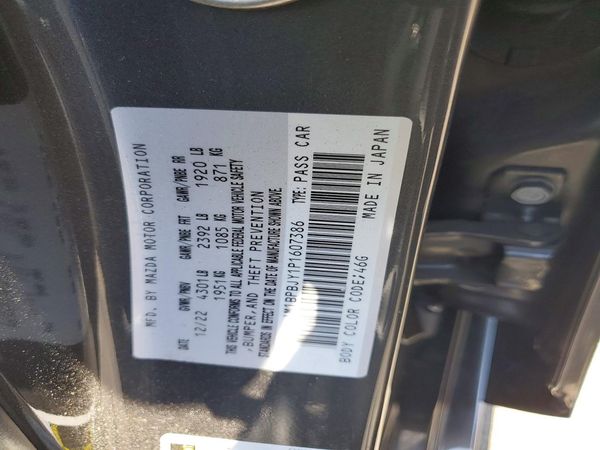 2023 MAZDA 3 Mazda3