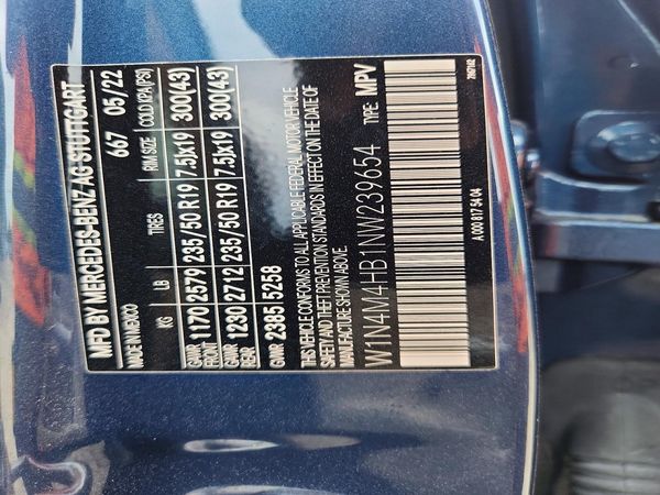 2022 MERCEDES-BENZ GLB GLB250 / GLB250 4MATIC