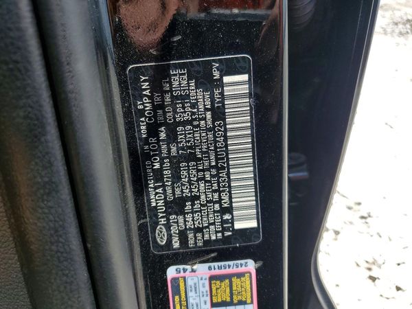 2020 HYUNDAI TUCSON