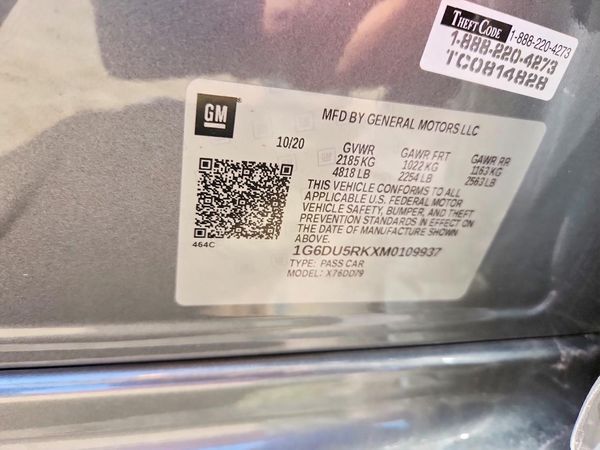 2021 CADILLAC CT5 Sport
