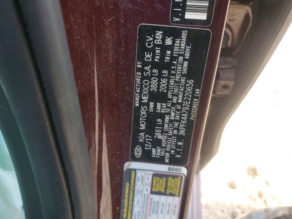 2018 KIA FORTE LX Base