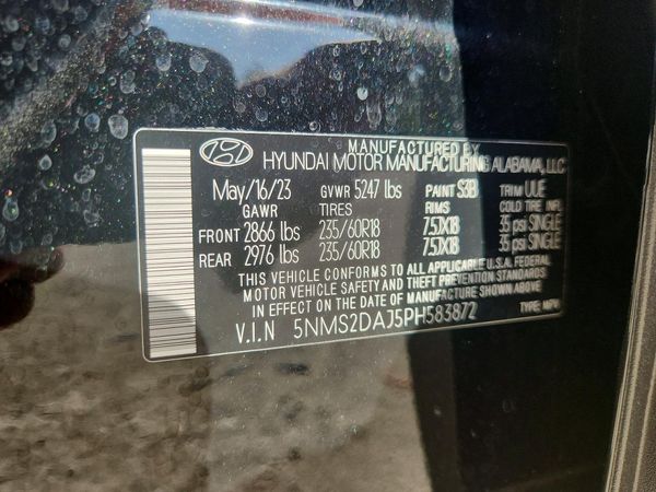 2023 HYUNDAI SANTA FE SEL