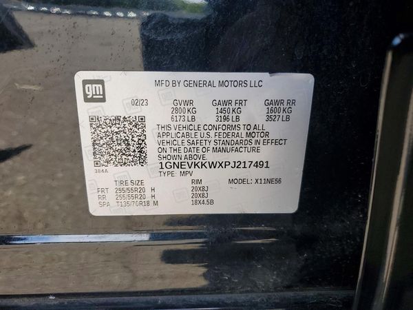 2023 CHEVROLET TRAVERSE Premier