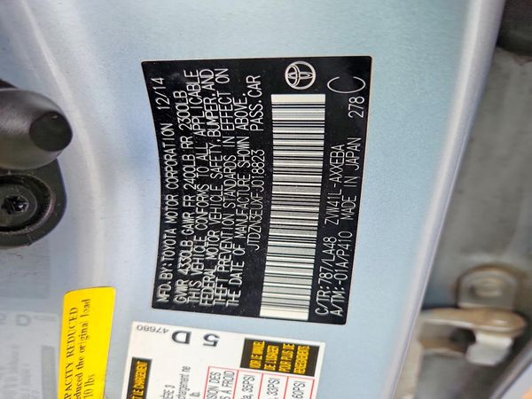 2015 TOYOTA PRIUS V