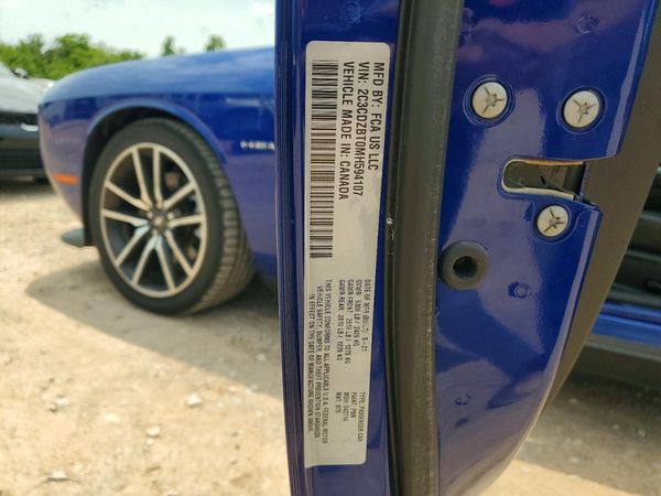 2021 DODGE CHALLENGER R/T