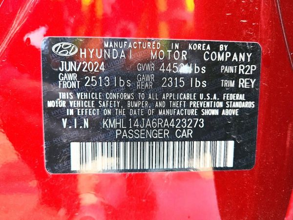 2024 HYUNDAI SONATA