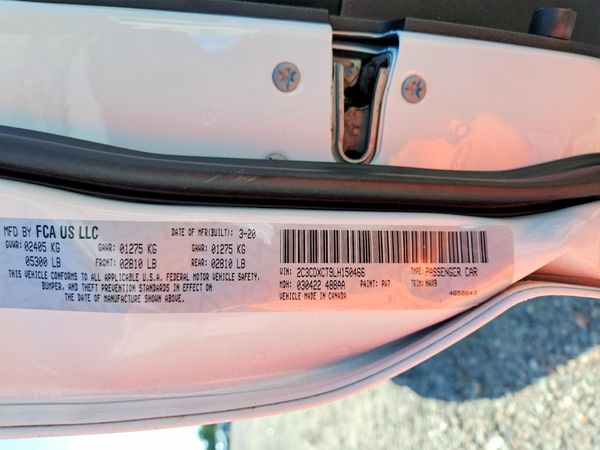 2020 DODGE CHARGER R/T