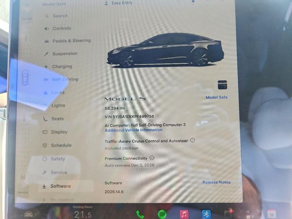 2023 TESLA MODEL S — ODOM