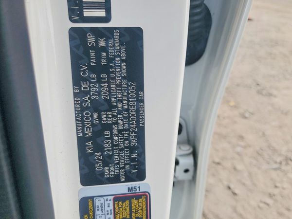 2024 KIA FORTE LX, LXS