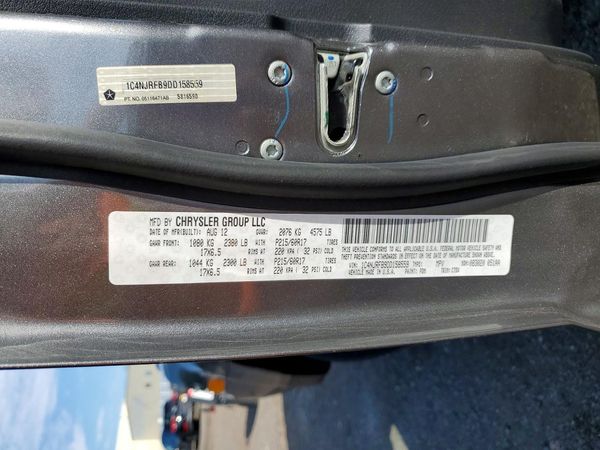 2013 JEEP PATRIOT LATITUDE 4X4