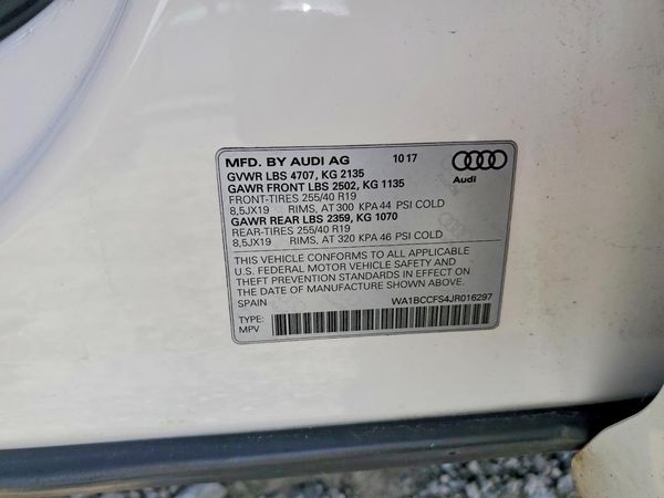 2018 AUDI Q3