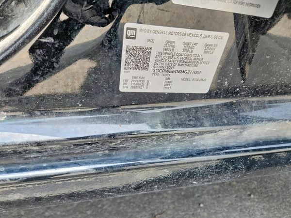2021 CHEVROLET SILVERADO LTZ