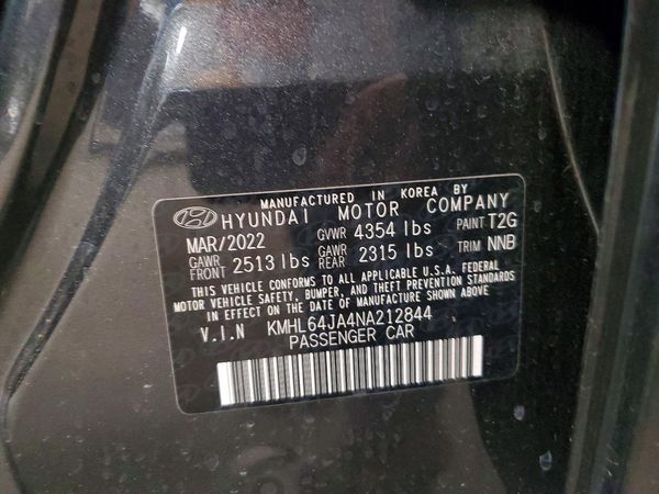 2022 HYUNDAI SONATA