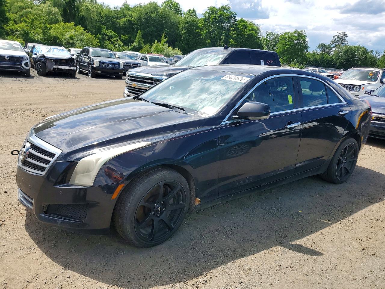 2014 CADILLAC ATS Luxury — Front 3/4