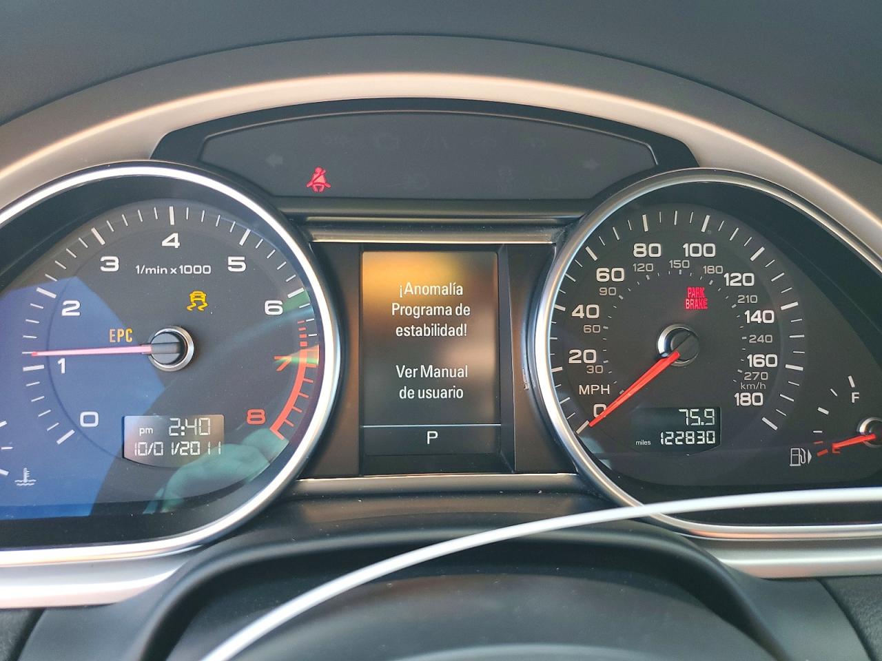 2012 AUDI Q7 S Line Prestige