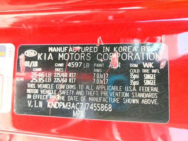 2018 KIA SPORTAGE QL