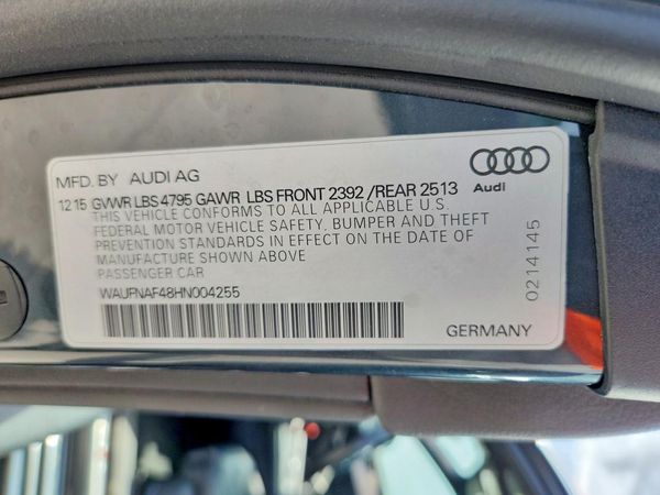 2017 AUDI A4