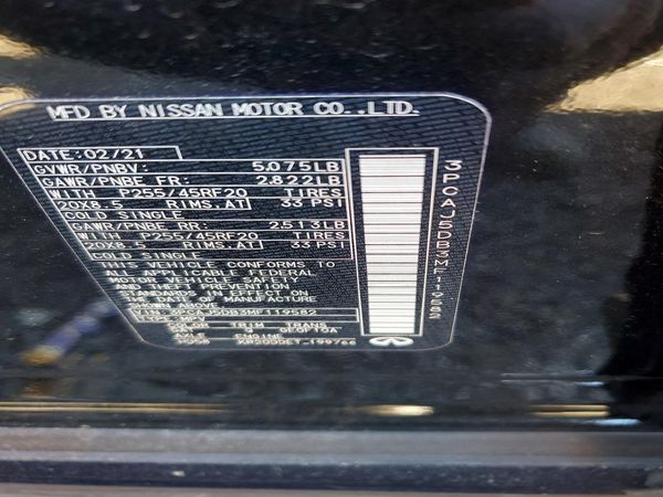 2021 INFINITI QX50 Autograph