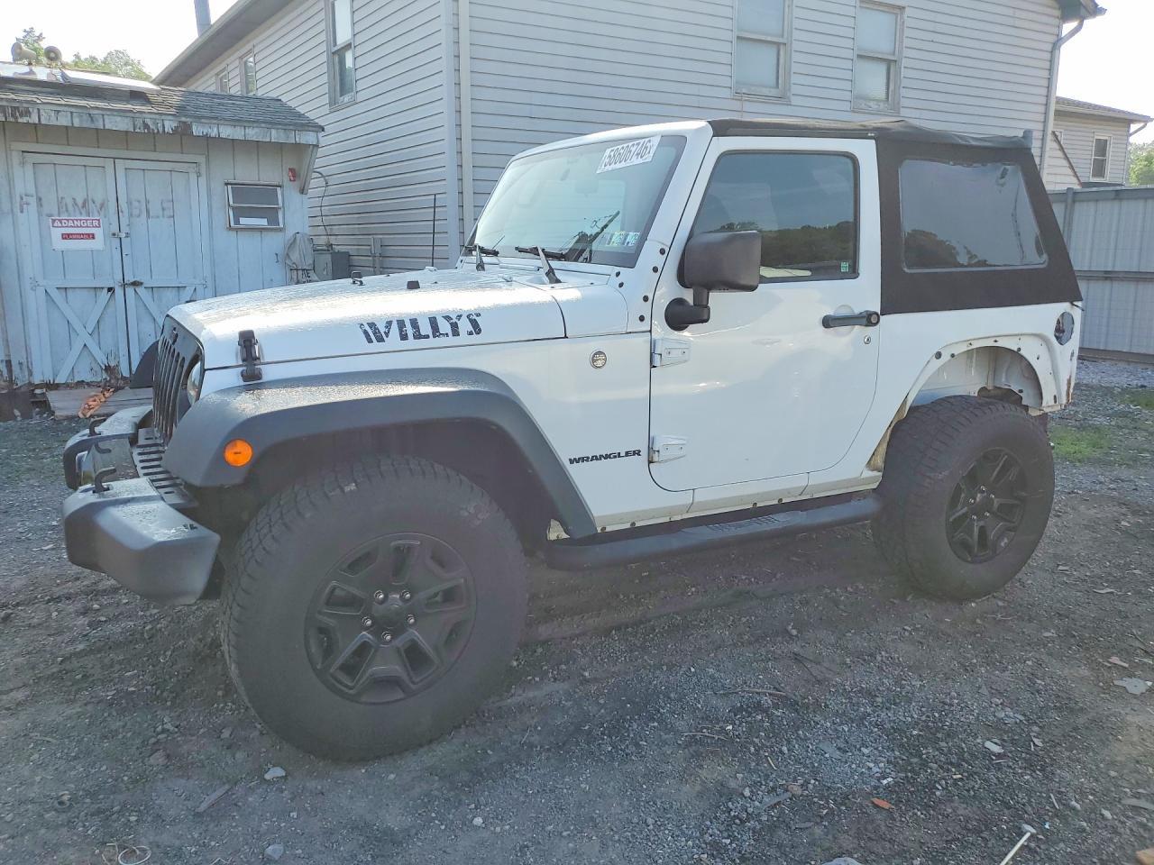 2016 JEEP WRANGLER SPORT 4X4
