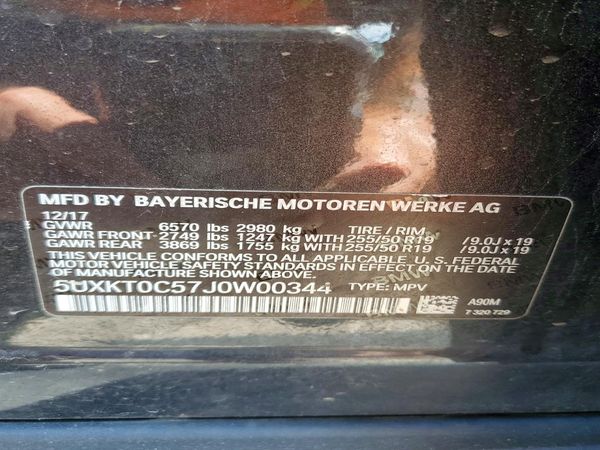 2018 BMW X5 xDrive40e