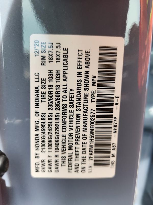 2021 HONDA CR-V EX