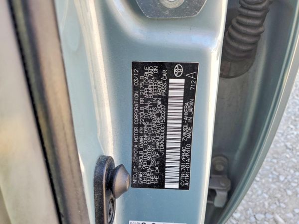 2012 TOYOTA PRIUS