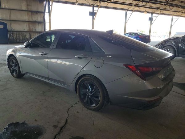 2021 HYUNDAI ELANTRA Blue