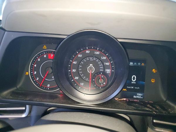2021 HYUNDAI ELANTRA Blue