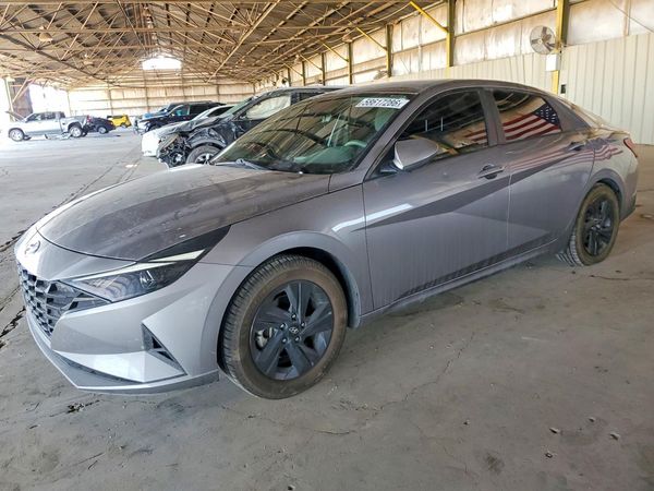 2021 HYUNDAI ELANTRA Blue
