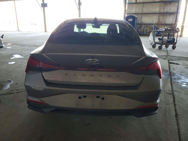 2021 HYUNDAI ELANTRA Blue