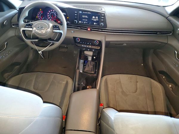 2021 HYUNDAI ELANTRA Blue