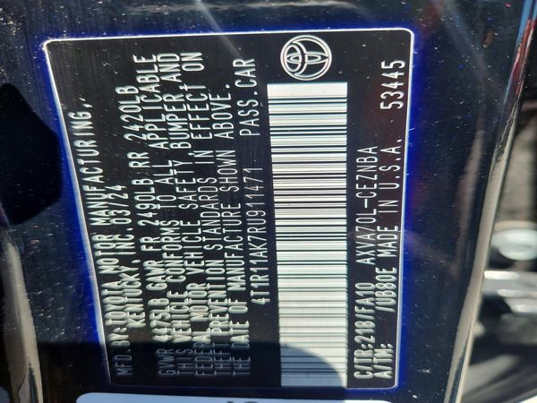2024 TOYOTA CAMRY