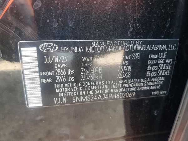 2023 HYUNDAI SANTA FE SEL
