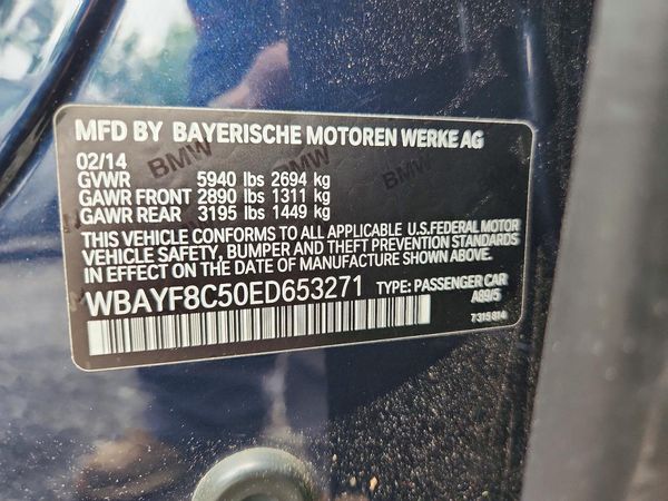 2014 BMW 750