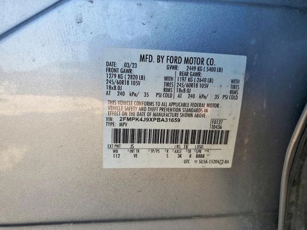 2023 FORD EDGE SEL